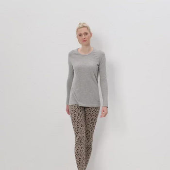 | color:grau |yoga longsleeve namaste grau |yoga kleidung
