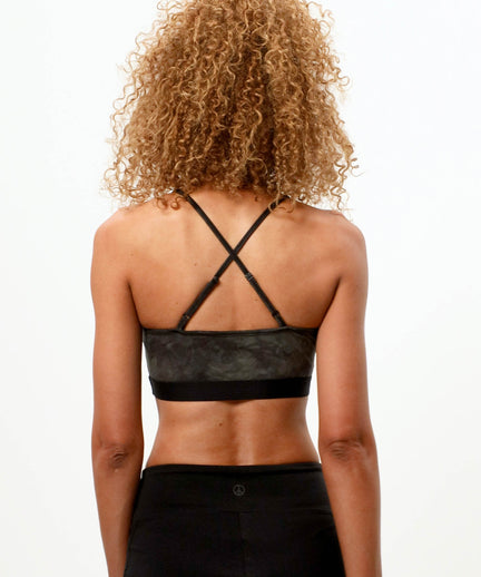 | color:grün |yoga soft bh batik grün leichter support